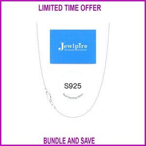 Sterling Silver Cable Chain Necklace 1mm 18 Inch Lobster Clasp Layering